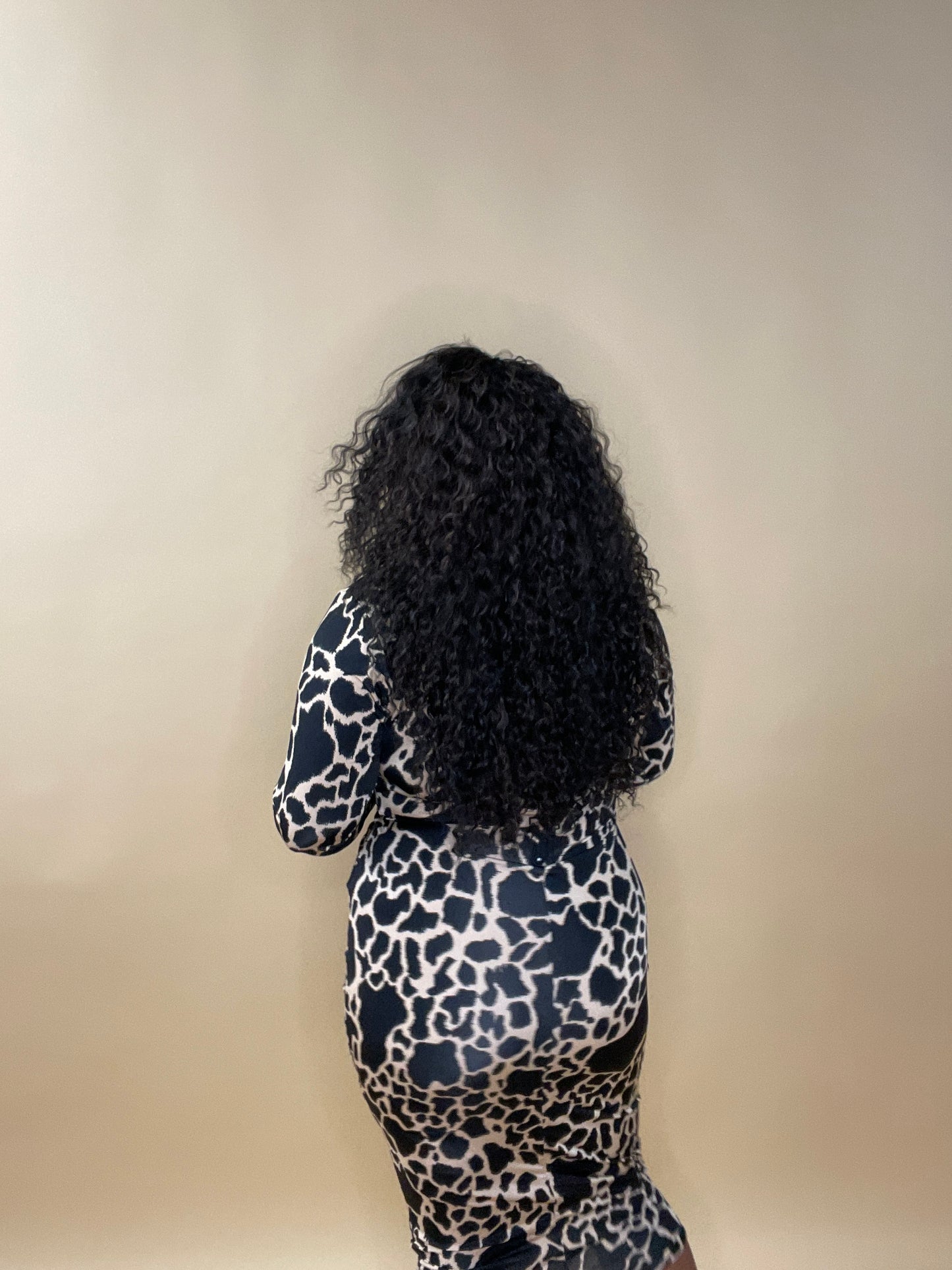 Nina’s Black & Gold Dress